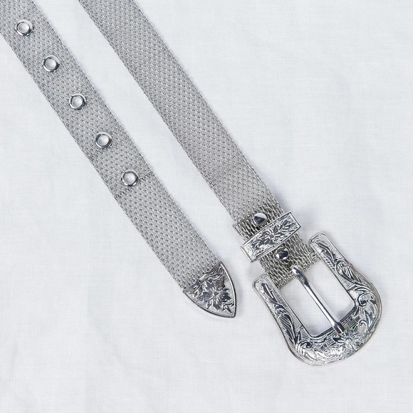 Princess Polly YOSEMITE BELT SILVER - Picture 3 of 3